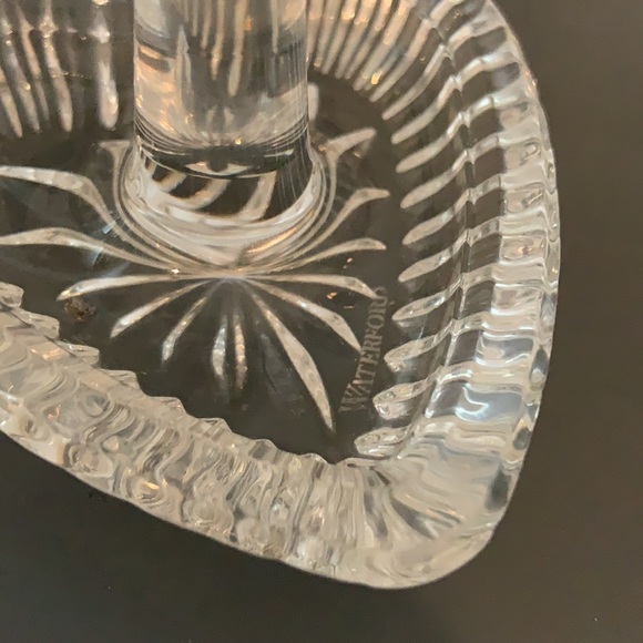 Waterford Crystal Heart Shaped Ring Holder - Picture 2 of 5